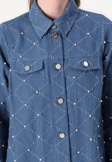Джинсовая блузка