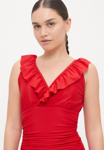 Слитный купальник