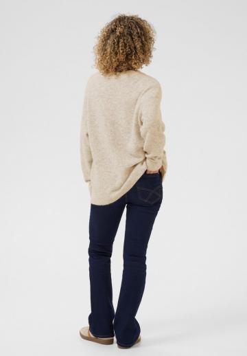 Длинный пуловер