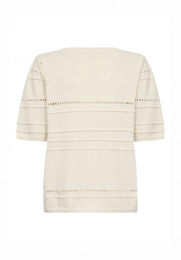 Пуловер с коротким рукавом