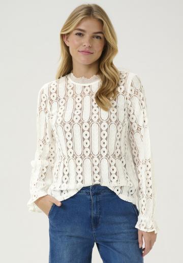 Кружевная блузка