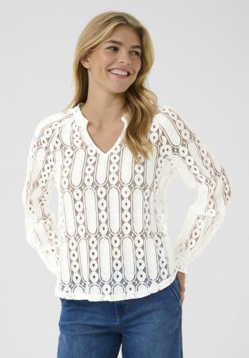 Кружевная блузка