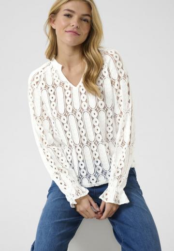 Кружевная блузка