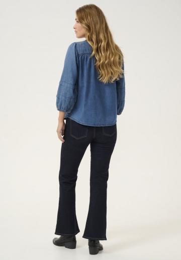 Джинсовая блузка