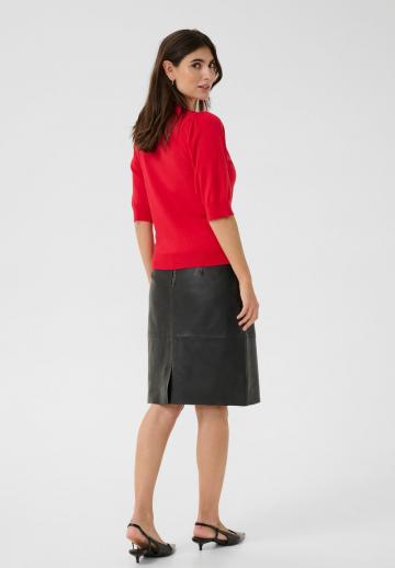 Пуловер с коротким рукавом