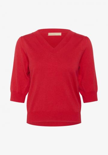 Пуловер с коротким рукавом