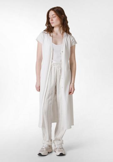 Длинный жилет