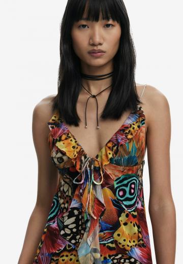 Топ на бретельках