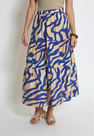 Юбка с воланами