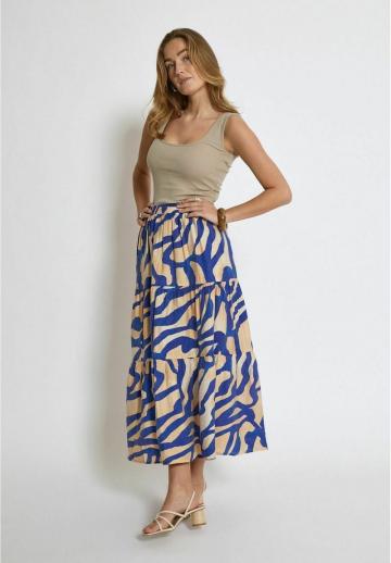 Юбка с воланами