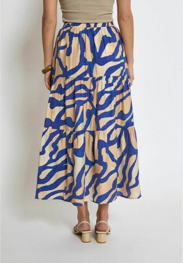 Юбка с воланами