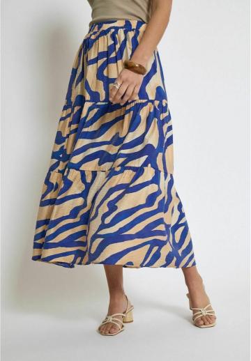 Юбка с воланами