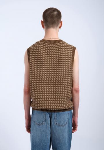 Пуловер с коротким рукавом