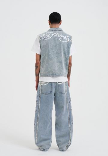 Прямые джинсы