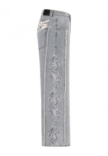 Прямые джинсы