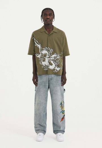 Прямые джинсы