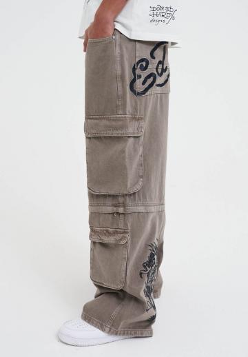 Прямые джинсы