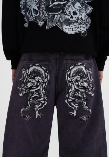 Прямые джинсы