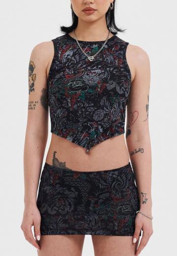 Длинный топ