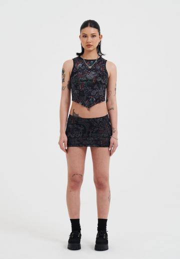 Длинный топ