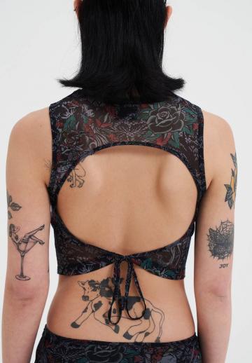 Длинный топ