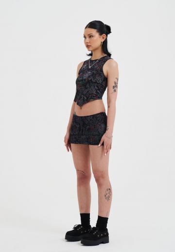 Длинный топ