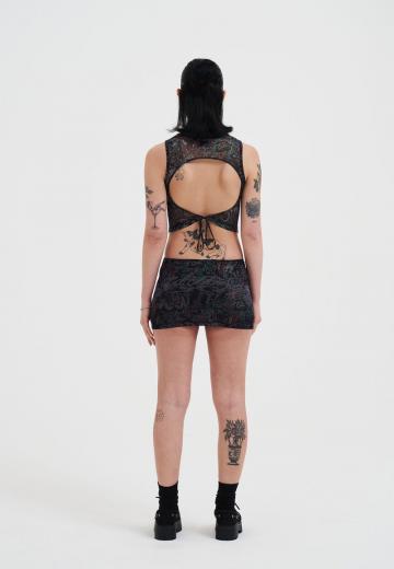 Длинный топ