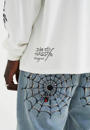 Прямые джинсы