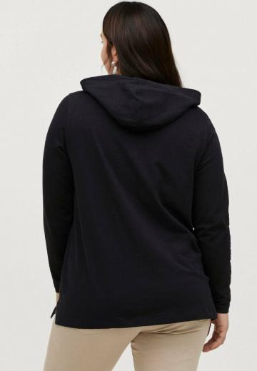 Пуловер с капюшоном