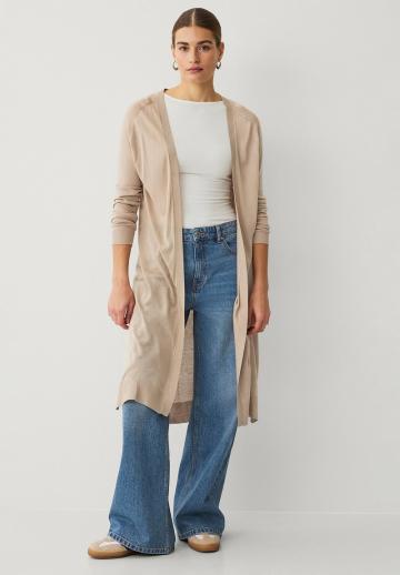 Длинный кардиган