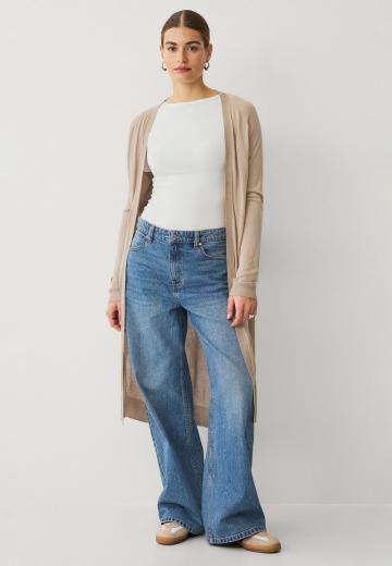 Длинный кардиган