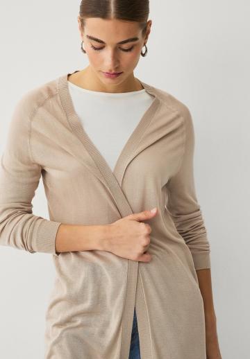 Длинный кардиган