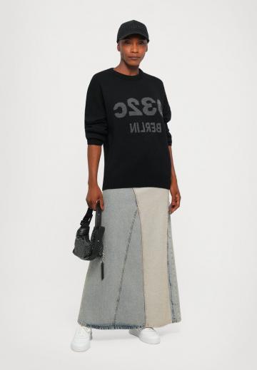 Длинный пуловер