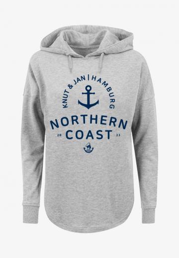 Пуловер с капюшоном