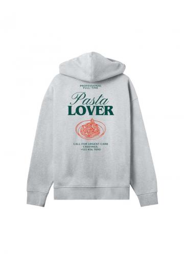 Пуловер с капюшоном