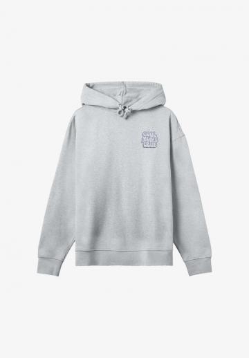 Пуловер с капюшоном