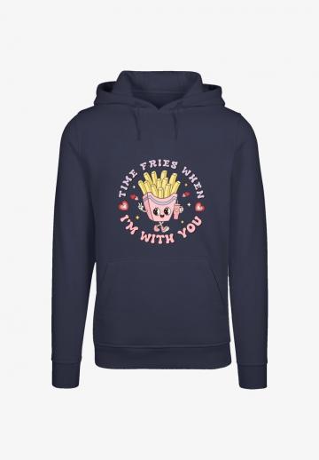 Пуловер с капюшоном