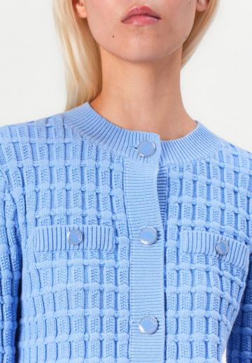 Вязаная кофта