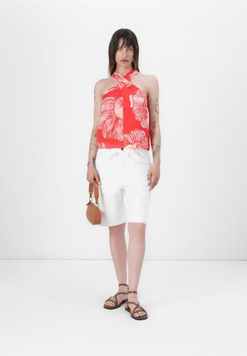 Блузка без рукавов