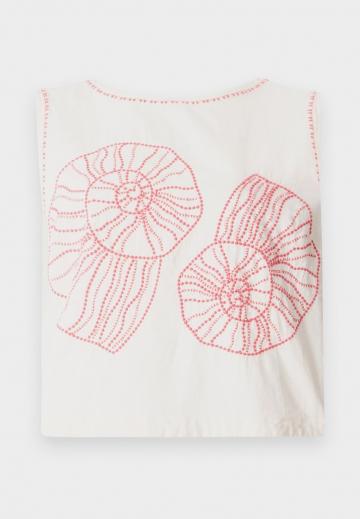 Блузка без рукавов