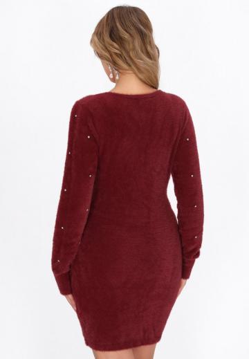 Вязаное платье