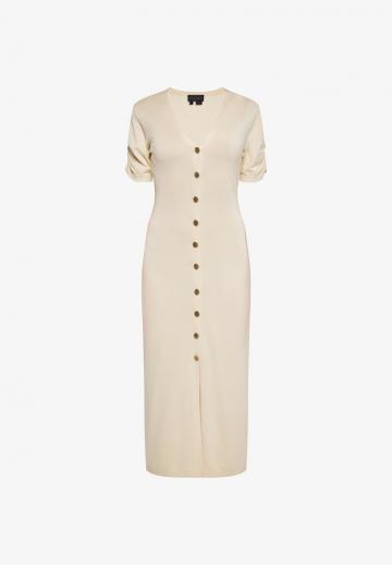 Вязаное платье