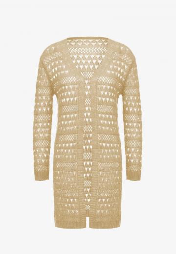 Длинный жилет