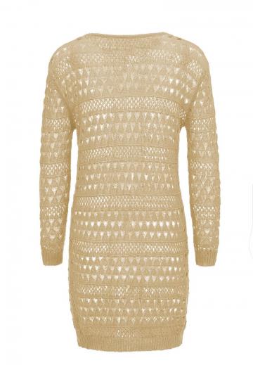 Длинный жилет