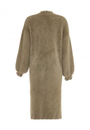 Длинный жилет