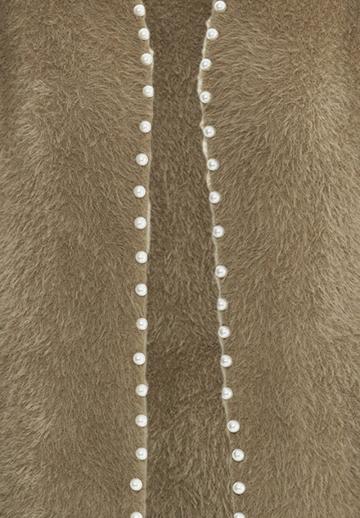 Длинный жилет