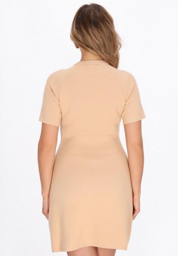 Вязаное платье