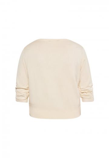 Пуловер с рукавом три четверти