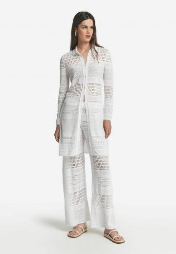 Длинный жилет