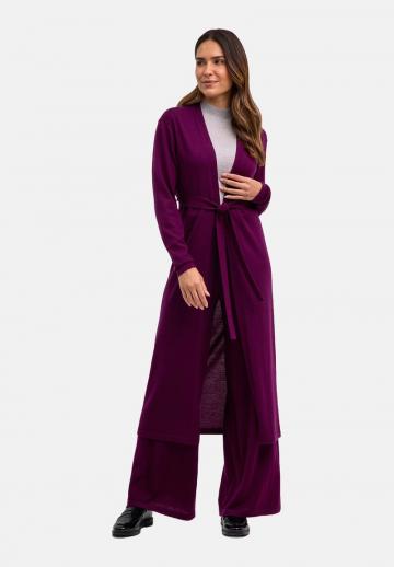 Длинный кардиган